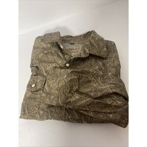 Rafter Cowboy Collection Pro Flex 45 Performance L/s Shirt Pearl Snaps Womans XL